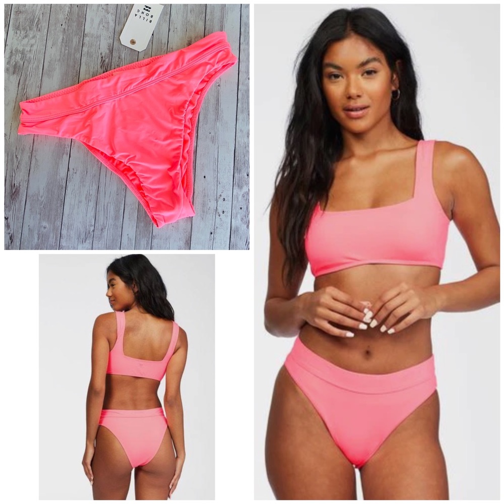 Billabong Neon Pink Bikini Bottom